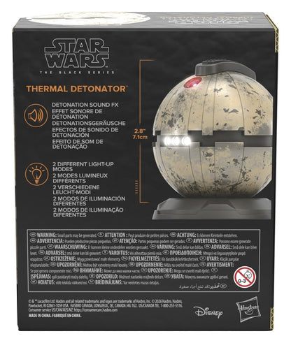 Star Wars Episode VI Black Series Electronic Thermal Detonator - Hasbro Replicas
