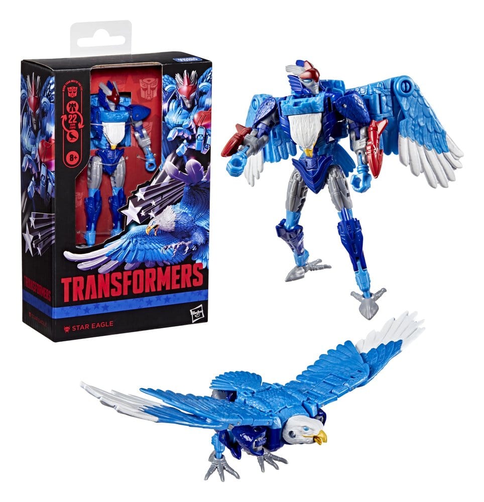 Transformers Deluxe Class Action Figure Star Eagle 11 cm - Hasbro Action Figures