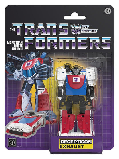 Transformers Retro G1 Action Figure Decepticon Exhaust
