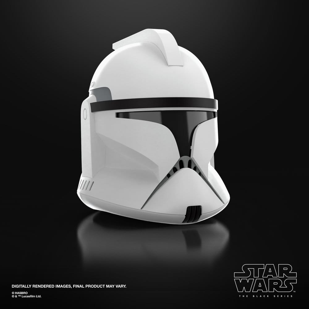 Star Wars Episode II Black Series Electronic Helmet Phase I Clone Trooper - Hasbro Replicas