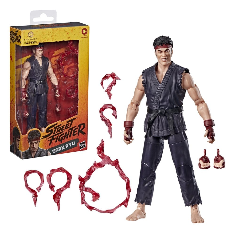 Street Fighter Action Figure Dark Ryu