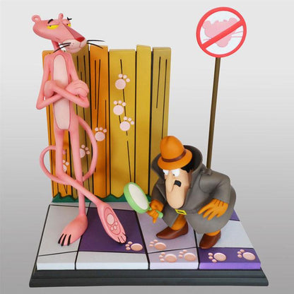 The Pink Panther: Pink Panther & The Inspector Statue - Hollywood Collectibles Group Statues