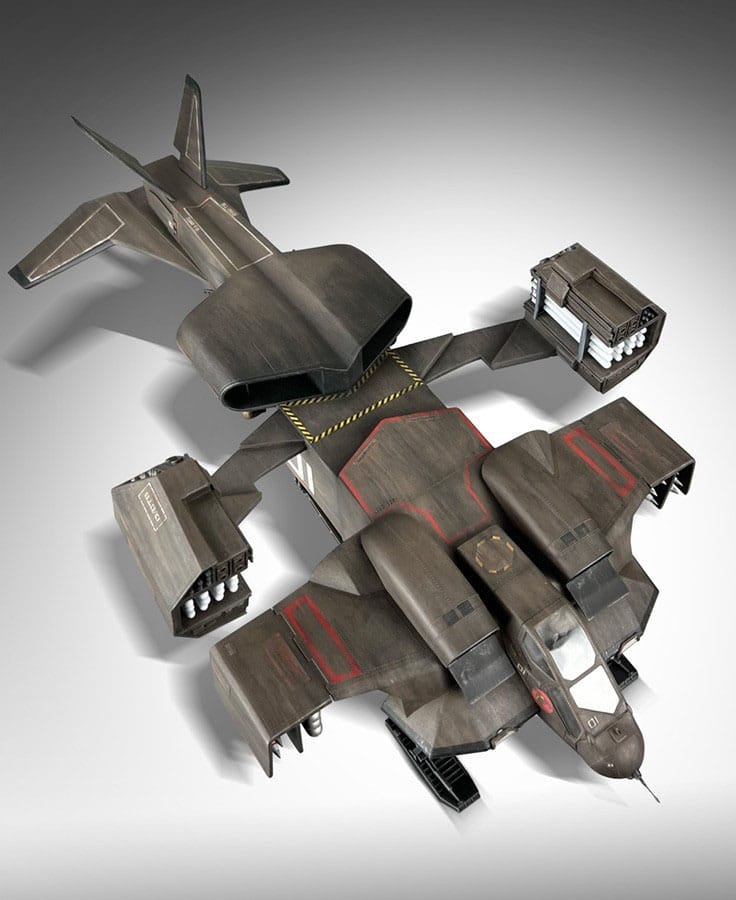 Aliens Replica UD-4 Cheyenne Dropship 61 cm - Hollywood Collectibles Group Statues & Busts