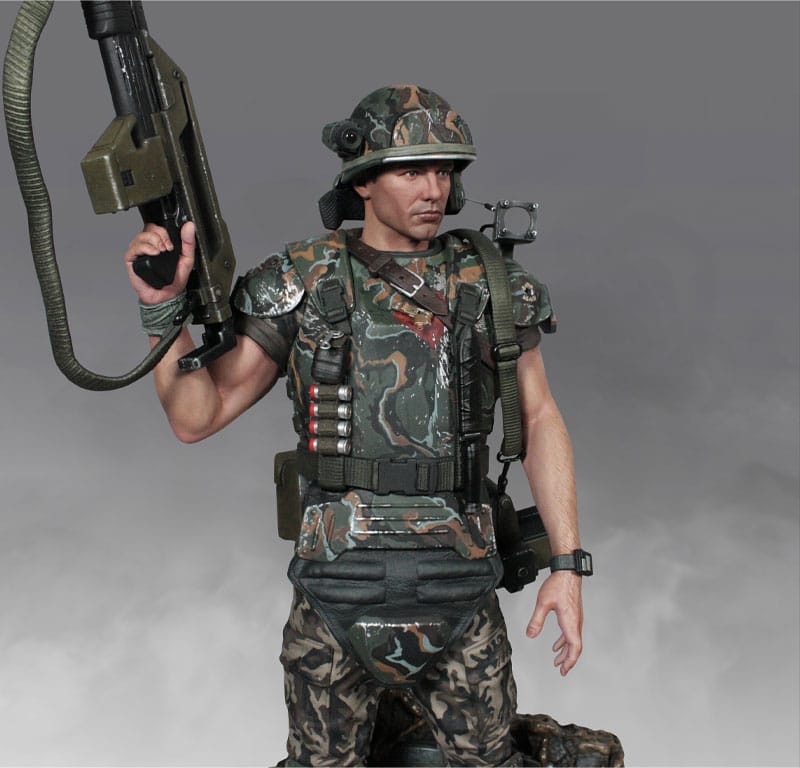 Alien Statue 1/4 Corporal Dwayne Hicks 58 cm - Hollywood Collectibles Group Statues & Busts