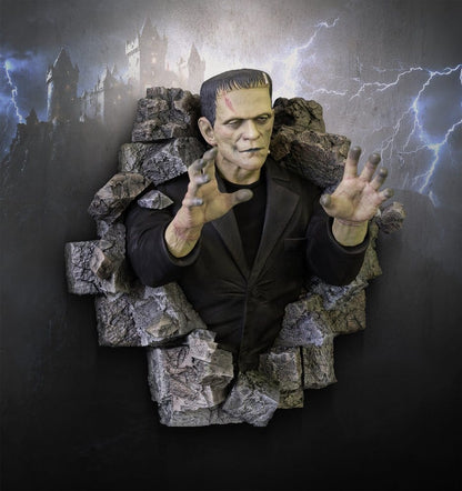 Frankenstein Wall Mount 1/1 Boris Karloff as Frankenstein's Monster 94 x 94 cm - Hollywood Collectibles Group Decoration