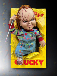 Chucky (Child´s Play) Wall Sculpture 1/2 Bride of Chucky 22 x 23 x 38 cm - Hollywood Collectibles Group Decoration