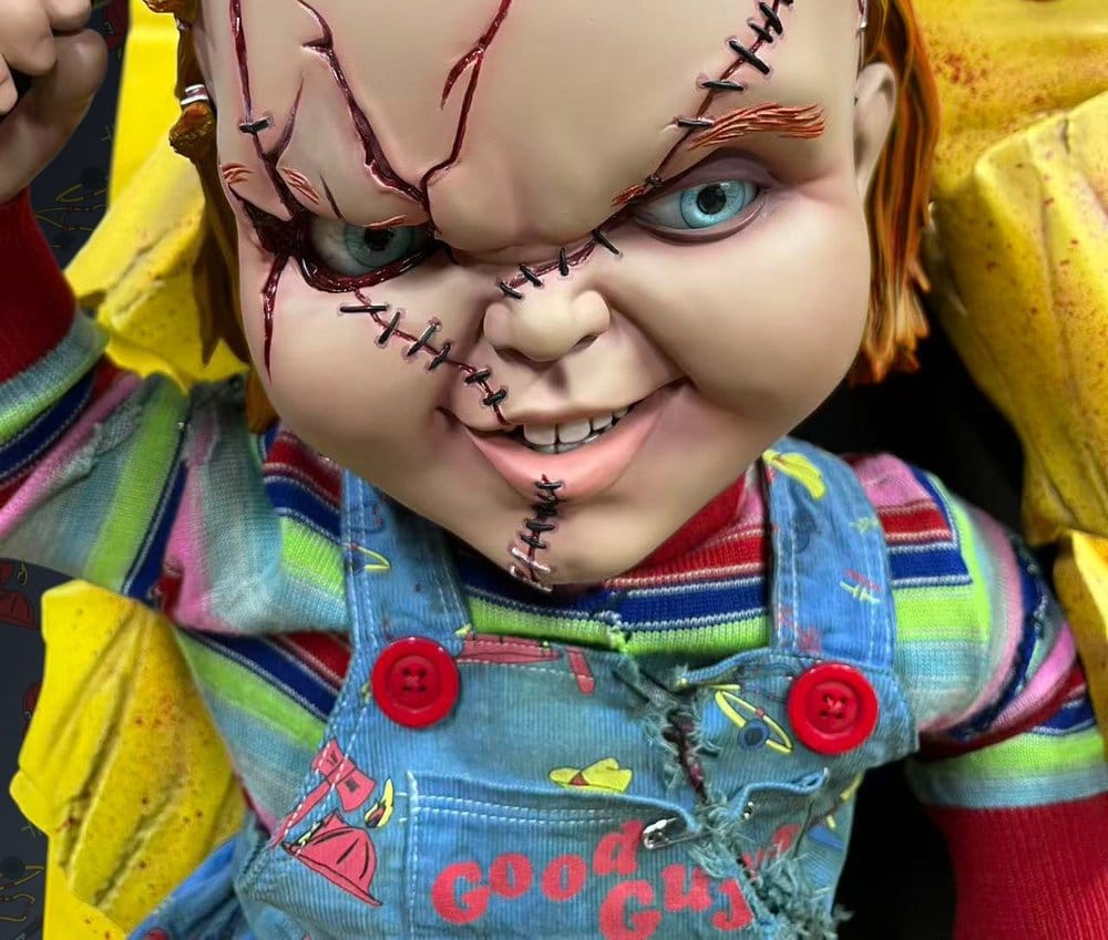 Chucky (Child´s Play) Wall Sculpture 1/2 Bride of Chucky 22 x 23 x 38 cm - Hollywood Collectibles Group Decoration