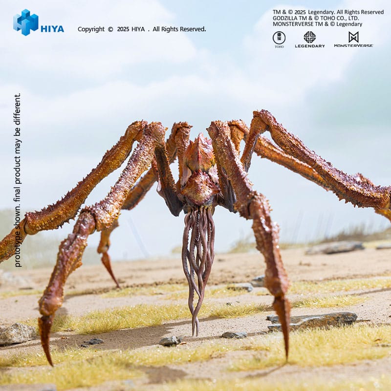 Godzilla x Kong: The New Empire: Scylla: Exquisite Basic: Action Figure - Hiya Toys Action figures