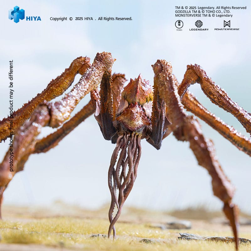 Godzilla x Kong: The New Empire: Scylla: Exquisite Basic: Action Figure - Hiya Toys Action figures