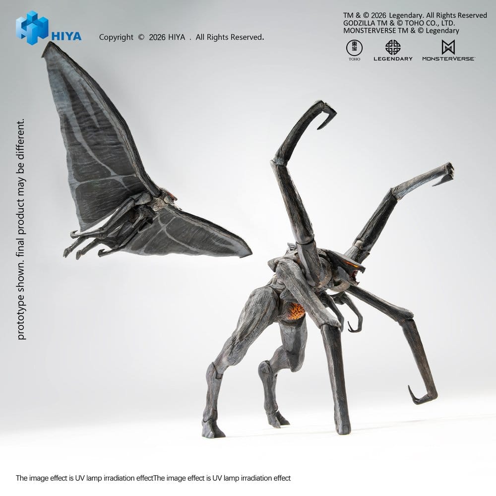 Godzilla 2014 Exquisite Basic Action Figures Male & Female Muto Set 16 cm - Hiya Toys Action Figures