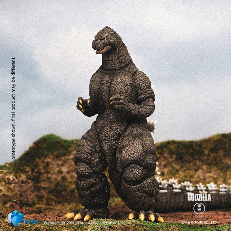 Godzilla Exquisite Basic Action Figure Godzilla vs King Ghidorah Godzilla Hokkaido 18 cm - Hiya Toys Action Figures