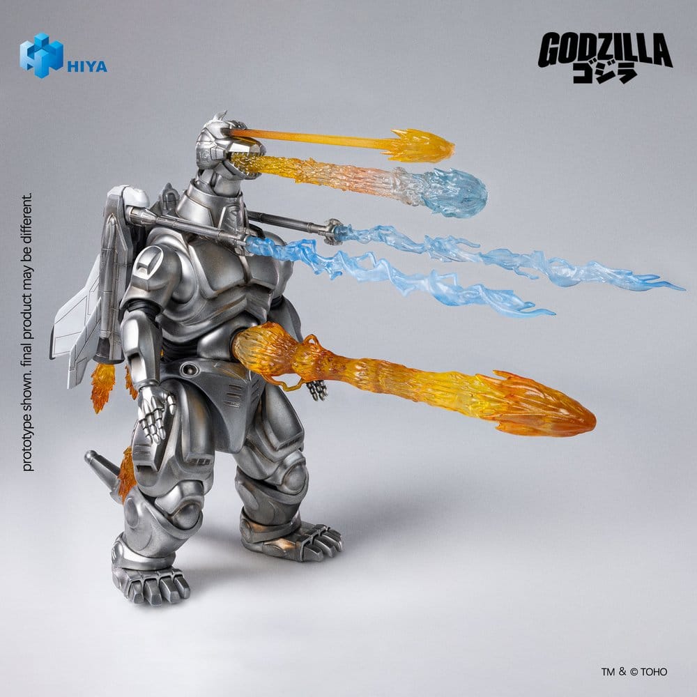 Godzilla vs. Mechagodzilla Box Qty 1993 Exquisite Basic Action Figure Super Mechagodzilla 21 cm - Hiya Toys Action Figures