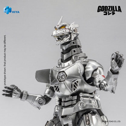 Godzilla Against Mechagodzilla Box Qty 2002 Exquisite Basic Series Action Figure Mechagodzilla MFS-3 20 cm - Hiya Toys Action Figures