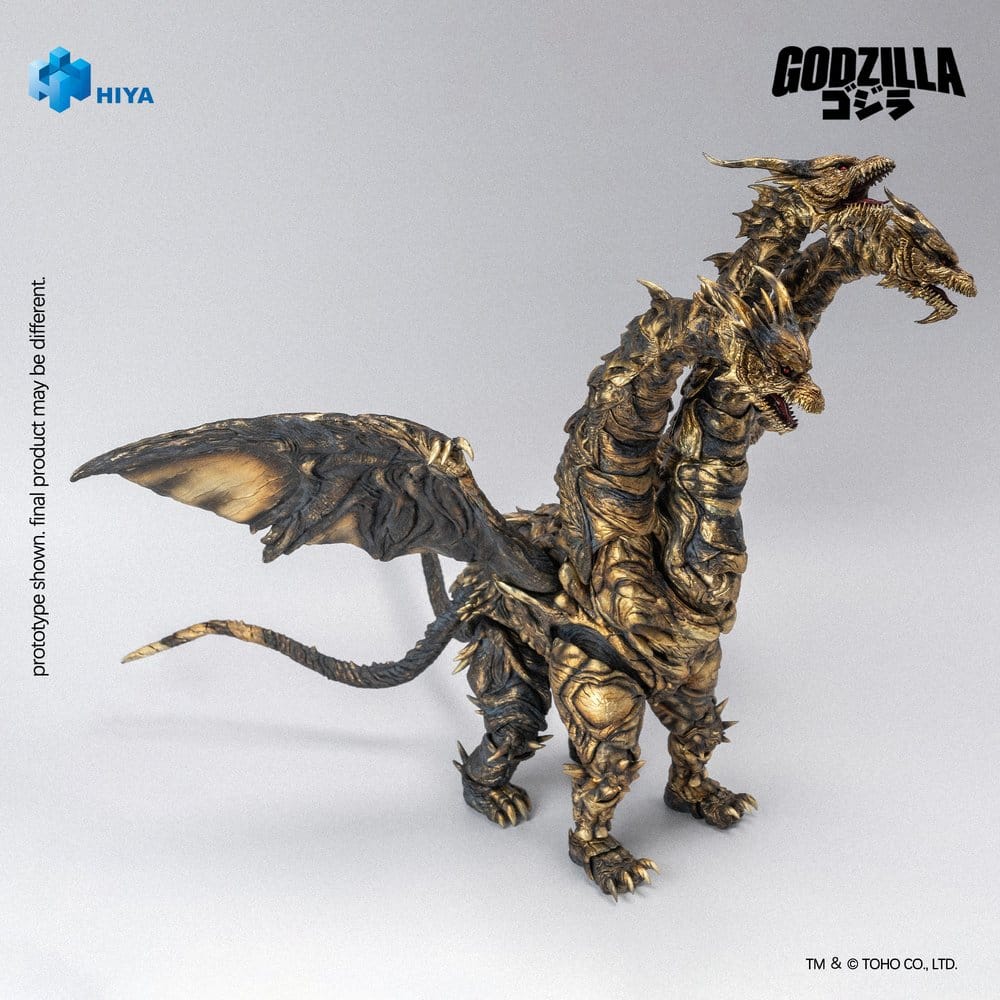 Godzilla: Final Wars 2004 Exquisite Basic Series Action Figure Keizer Ghidorah 25 cm - Hiya Toys Action Figures