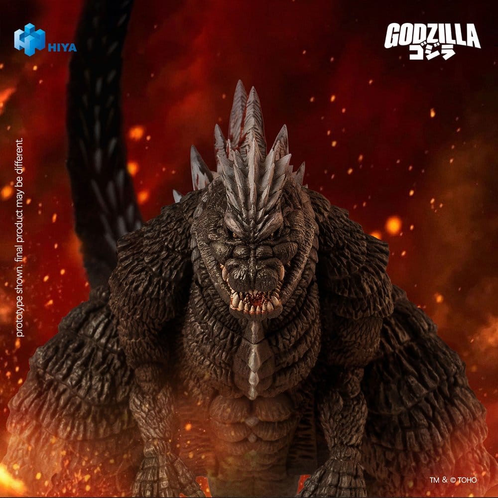 Godzilla Exquisite Basic Series Action Figure Singular Point Godzilla Ultima Version - Hiya Toys Action Figures