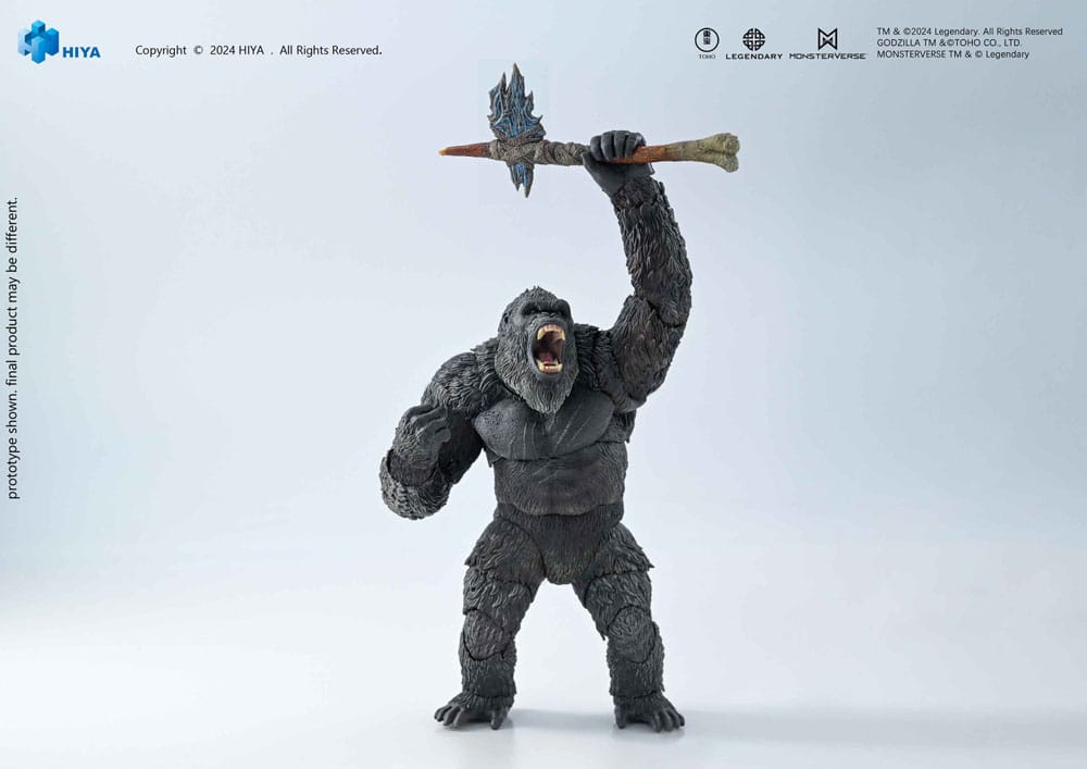 Godzilla x Kong: The New Empire: Kong: Exquisite Basic: Action Figure - Hiya Toys Action figures