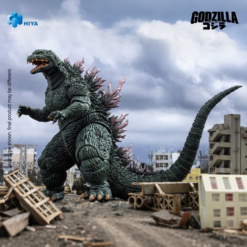 Godzilla vs. Megaguirus (2000) Exquisite Basic Series Action Figure Godzilla - Hiya Toys Action Figures