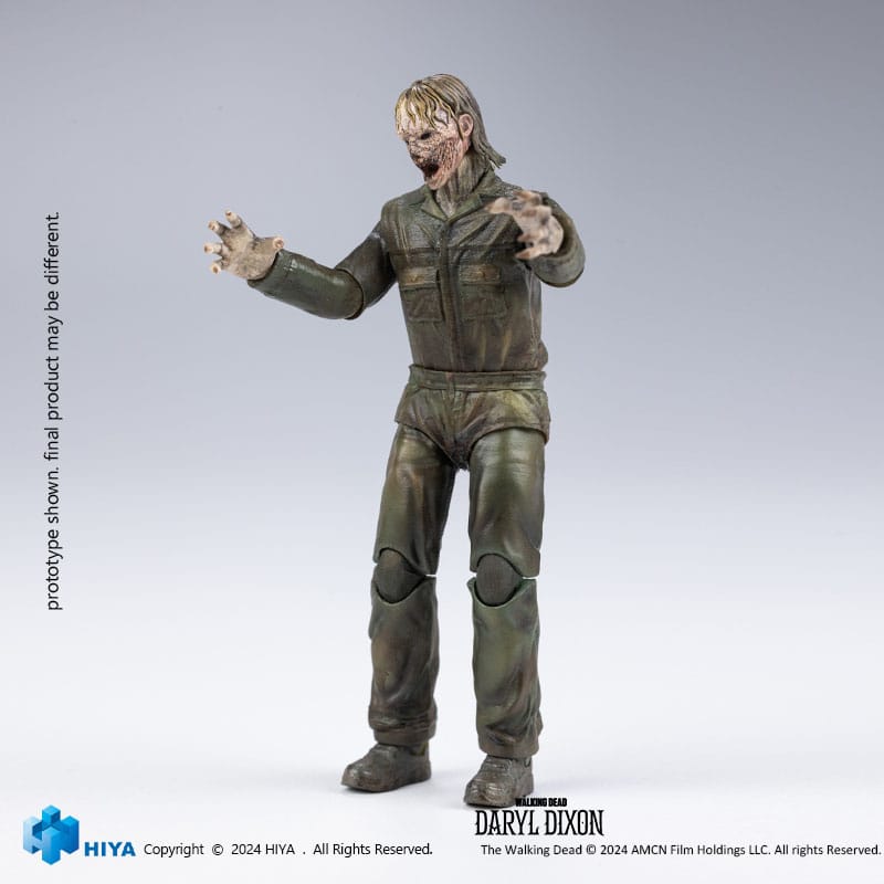 The Walking Dead Exquisite Mini Action Figure 1/18 Daryl Dixon Dark Eyes Walker 11 cm - Hiya Toys Action Figures