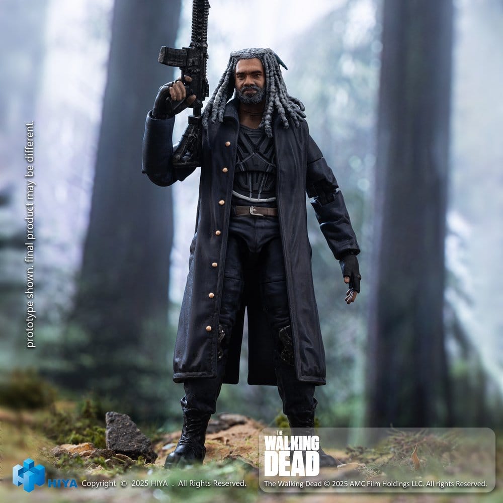 The Walking Dead Exquisite Mini Series Actionfigur 1/18 Ezekiel 11 cm