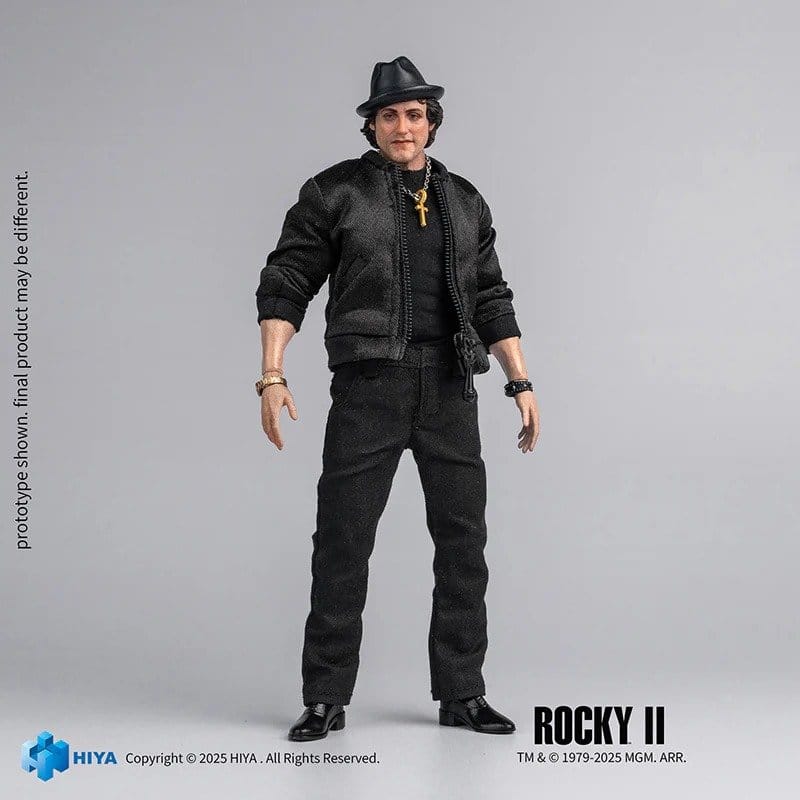 Rocky II Exquisite Super Series Actionfigur 1/12 Rocky 16 cm - Hiya Toys Action Figures
