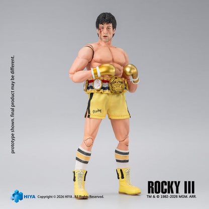 Rocky III Exquisite Super Action Figure 1/12 Rocky Boxer Version 16 cm - Hiya Toys Action Figures