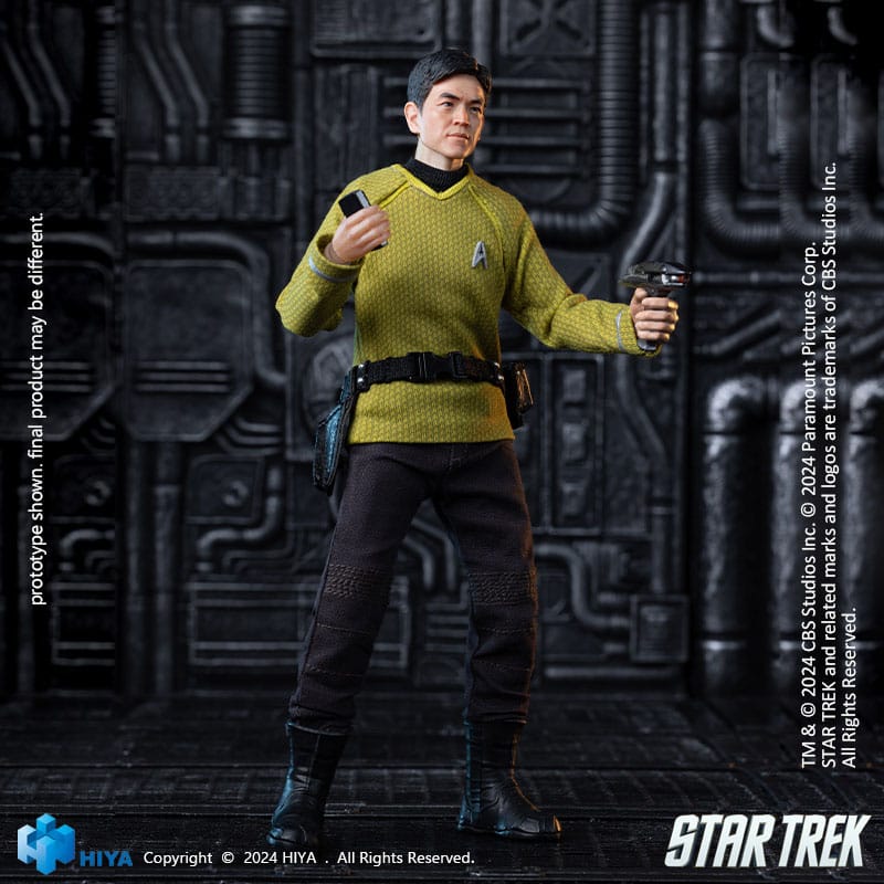 Star Trek (2009): Sulu: Exquisite Super Series: 1/12 Action Figure - Hiya Toys Action figures