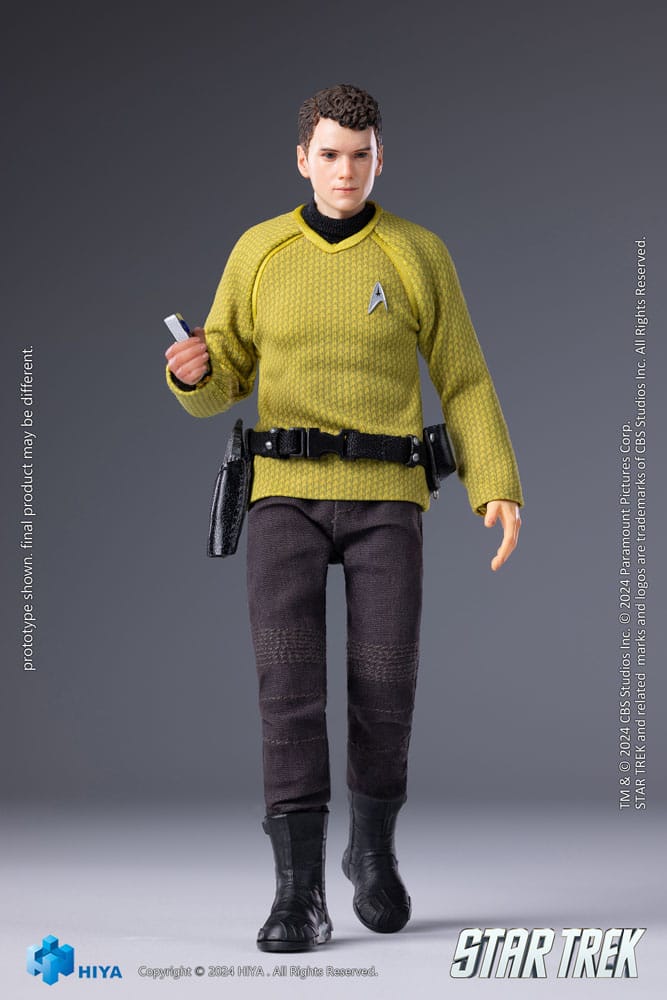 Star Trek (2009): Chekov: Exquisite Super Series: 1/12 Action Figure - Hiya Toys Action figures