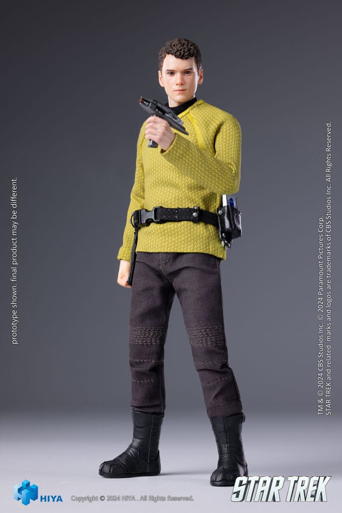Star Trek (2009): Chekov: Exquisite Super Series: 1/12 Action Figure - Hiya Toys Action figures