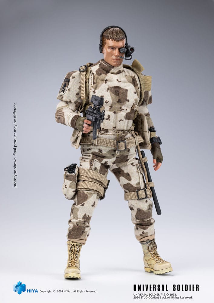 Universal Soldier Exquisite Super Series Actionfigur 1/12 Andrew Scott 16 cm - Hiya Toys Action Figures