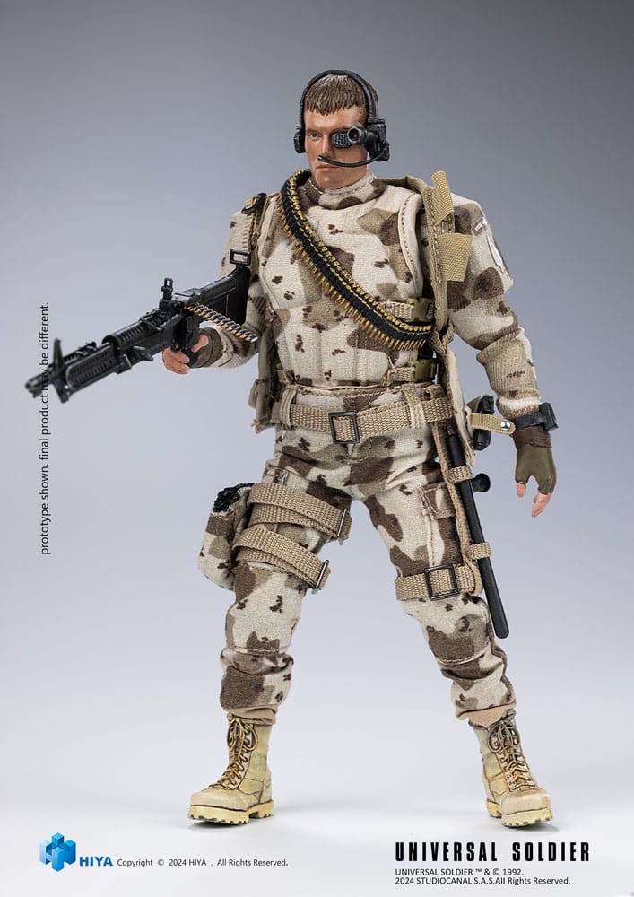 Universal Soldier Exquisite Super Series Actionfigur 1/12 Andrew Scott 16 cm - Hiya Toys Action Figures