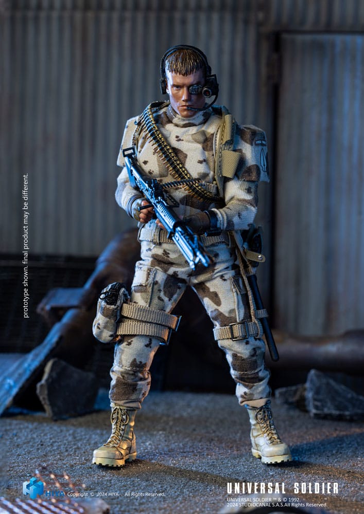 Universal Soldier Exquisite Super Series Actionfigur 1/12 Andrew Scott 16 cm - Hiya Toys Action Figures
