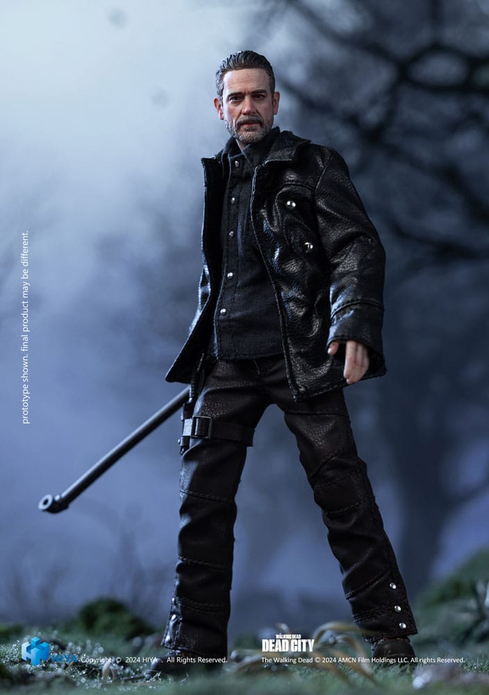 The Walking Dead: Dead City Exquisite Super Series Actionfigur 1/12 Negan 16 cm - Hiya Toys Action Figures
