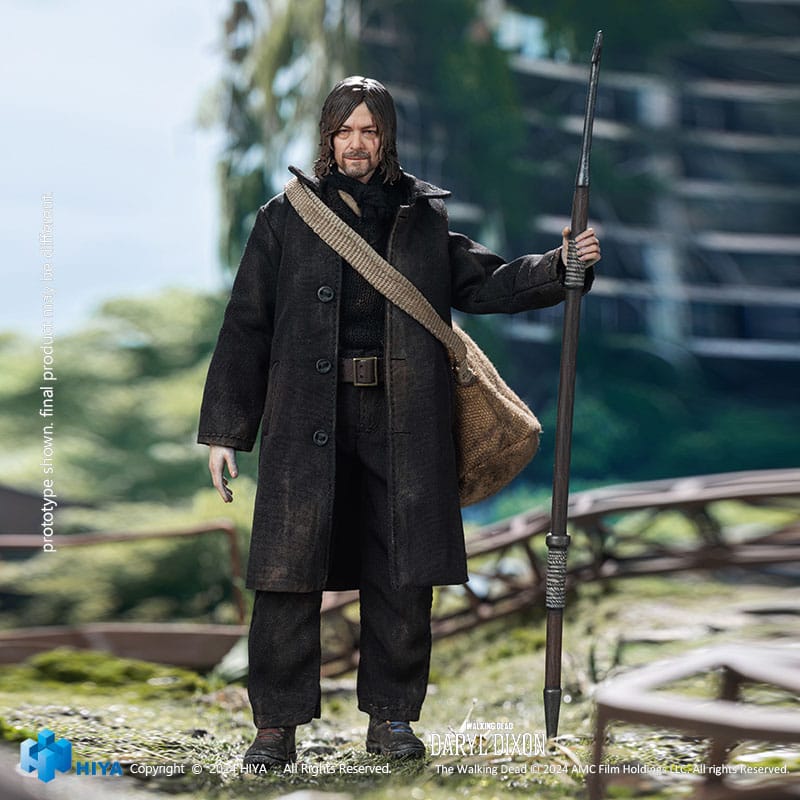 The Walking Dead: Daryl Dixon: Exquisite Super Series: 1/12 Action Figure - Hiya Toys Action figures