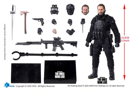 The Walking Dead: The Ones Who Lived Exquisite Super Series Actionfigur 1/12 Rick 16 cm - Hiya Toys Action Figures