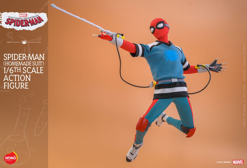 Your Friendly Neighborhood Spider-Man Action Figure 1/6 Spider-Man (Homemade Suit) 29 cm - Hono Studio Action Figures