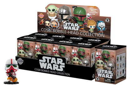 Star Wars Cosbi Mini Figures Series 1 8 cm Blind Box Display 8 - Hot Toys Blind Boxes