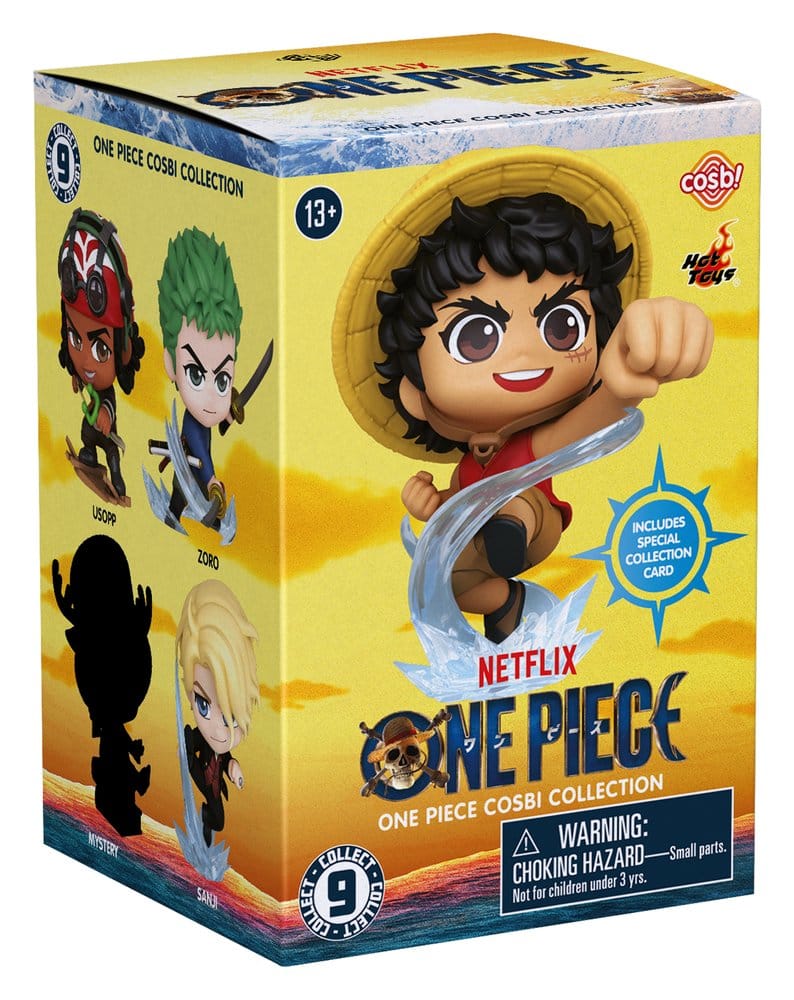 One Piece Cosbi Mini Figures 8 cm Blind Box Display 8 - Hot Toys Blind Boxes