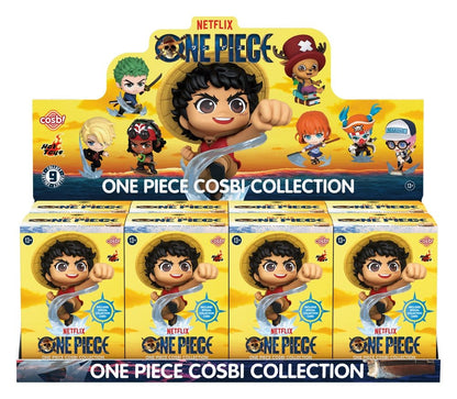 One Piece Cosbi Mini Figures 8 cm Blind Box Display 8 - Hot Toys Blind Boxes