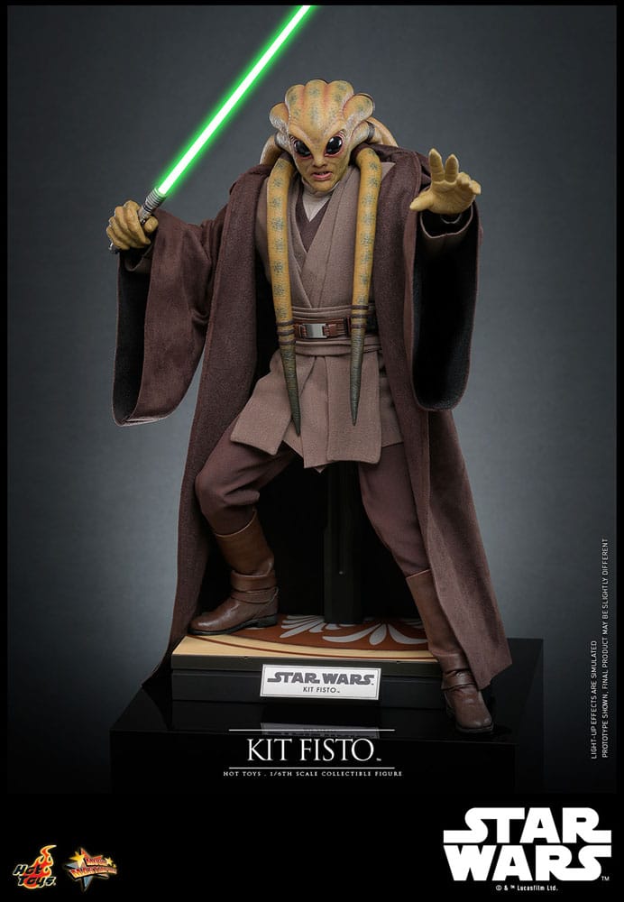 Star Wars Movie Masterpiece Action Figure 1/6 Kit Fisto 32 cm - Hot Toys Action Figures