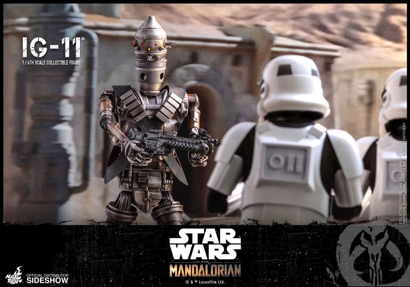 Star Wars The Mandalorian Action Figure 1/6 IG-11 36 cm - Hot Toys Action Figures
