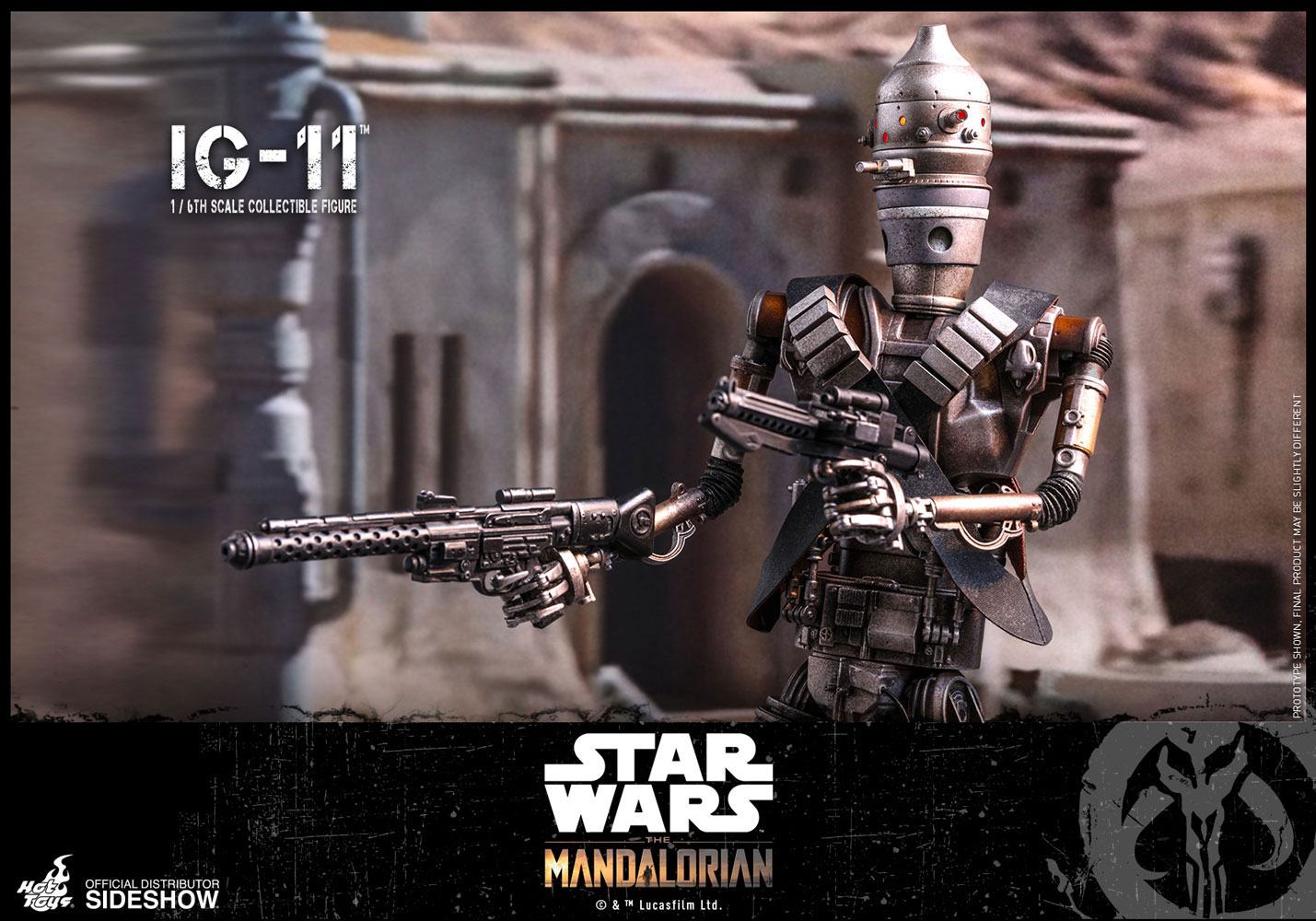 Star Wars The Mandalorian Action Figure 1/6 IG-11 36 cm - Hot Toys Action Figures