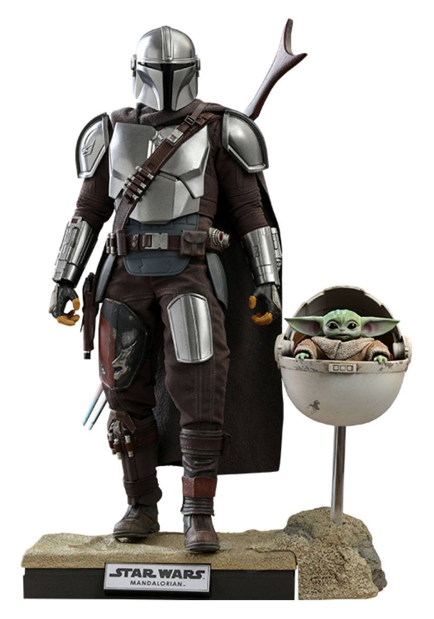 Star Wars The Mandalorian Action Figure 2-Pack 1/6 The Mandalorian & The Child Deluxe 30 cm - Hot Toys Action Figures