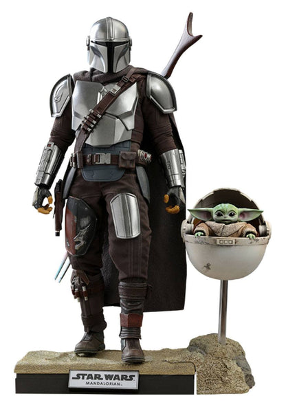 Star Wars The Mandalorian Action Figure 2-Pack 1/6 The Mandalorian & The Child Deluxe 30 cm - Hot Toys Action Figures