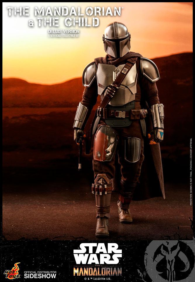 Star Wars The Mandalorian Action Figure 2-Pack 1/6 The Mandalorian & The Child Deluxe 30 cm - Hot Toys Action Figures