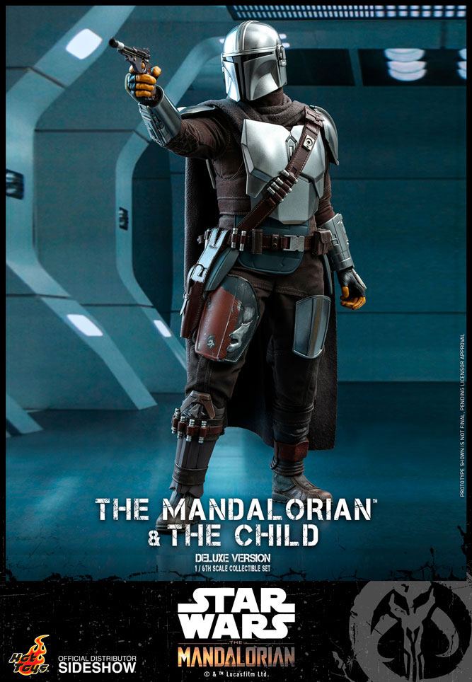 Star Wars The Mandalorian Action Figure 2-Pack 1/6 The Mandalorian & The Child Deluxe 30 cm - Hot Toys Action Figures