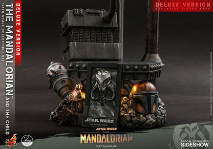 Star Wars The Mandalorian Action Figure 2-Pack 1/4 The Mandalorian & The Child Deluxe 46 cm - Hot Toys Action Figures