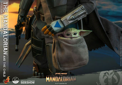 Star Wars The Mandalorian Action Figure 2-Pack 1/4 The Mandalorian & The Child 46 cm - Hot Toys Action Figures