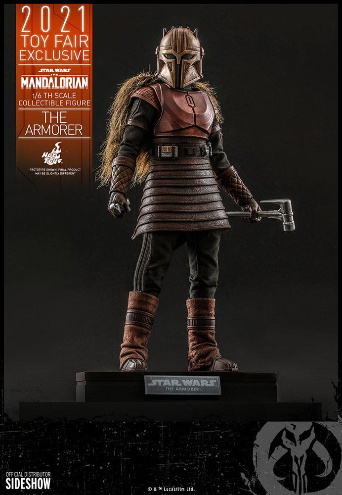 Star Wars: The Mandalorian: The Armorer 2021 Toy Fair Exclusive: Restock: Hot Toys