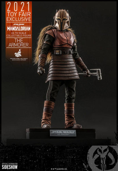 Star Wars: The Mandalorian: The Armorer 2021 Toy Fair Exclusive: Restock: Hot Toys