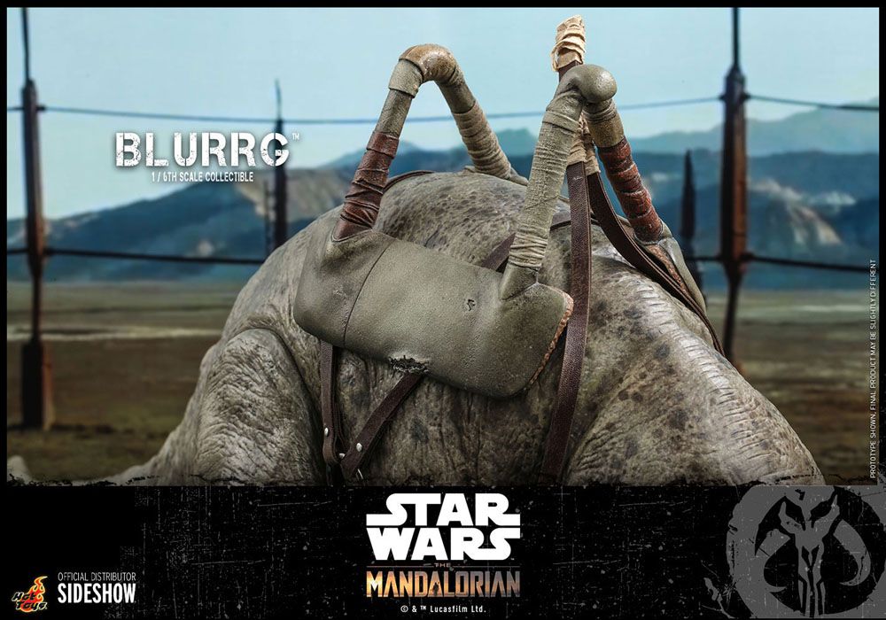 Star Wars The Mandalorian Action Figure 1/6 Blurrg 37 cm - Hot Toys Action Figures